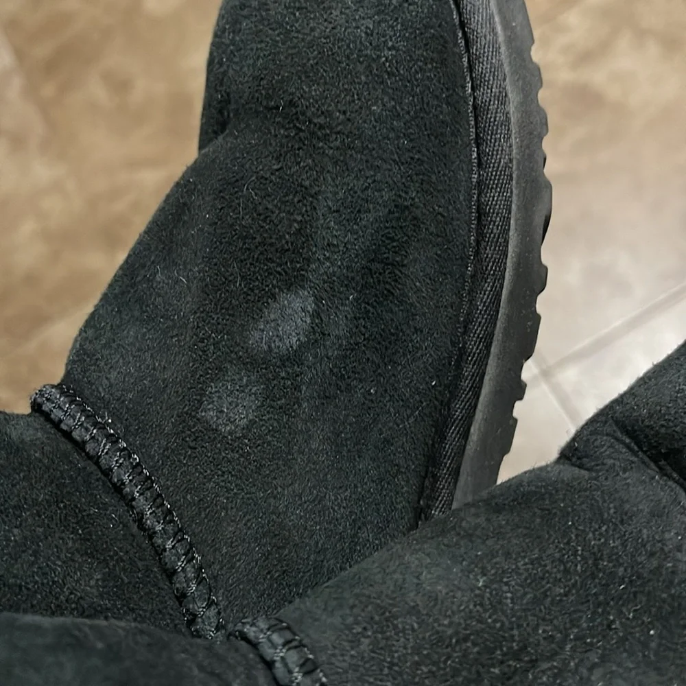 UGG Classic Mini Black Boots - Picture 8 of 9